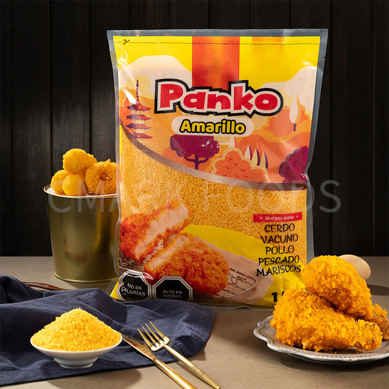 Профессиональный производитель оптом Panko японский стиль желтого цвета хлебные крошки