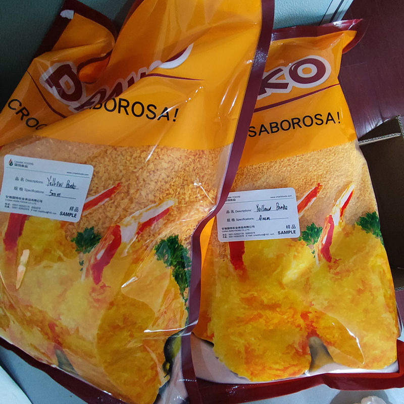 Профессиональный производитель оптом Panko японский стиль желтого цвета хлебные крошки