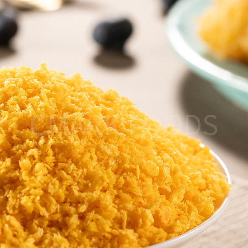 Panko Желтый цвет Хлебные крошки 4-6 мм Хранить в сухом месте