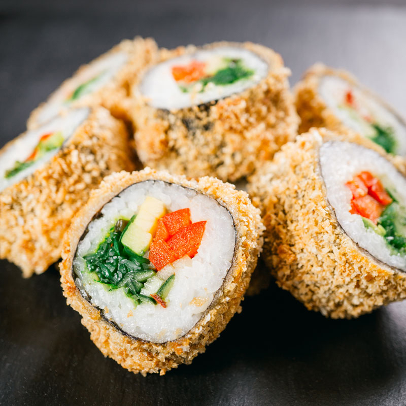 Премиальная пшеничная темпурная мука с легкой и воздушной текстурой, которая дольше остается хрустящей, сертифицирована FDA