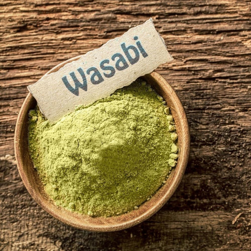 Pure Wasabi Powder 1kg per Bag 10kg per Carton with 20 Days Delivery for Sushi Seasoning