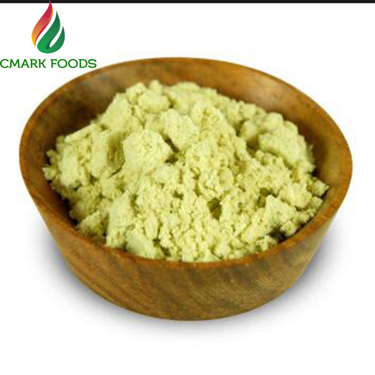 Зеленый цвет 1kg пакует порошок Wasabi HACCP чистый ранг