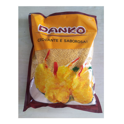 Панировочные сухари Panko желтого цвета 4 мм в японском стиле 1 кг в упаковке