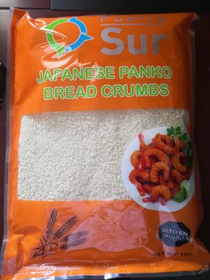 Белые сухие хлебные крошки / белые или желтые хлебные крошки Panko в пакетах 18 месяцев Срок годности